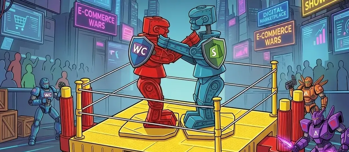ecommerce robots fighting